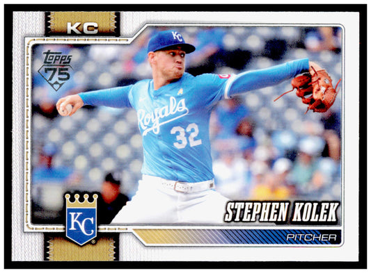 2026 Topps Stephen Kolek Card Kansas City Royals #48