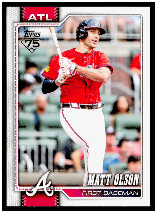 2026 Topps Matt Olson Card Atlanta Braves #39
