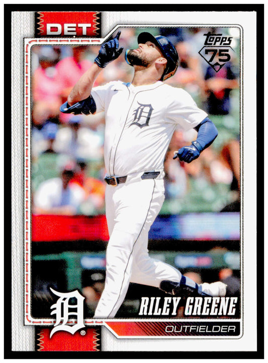 2026 Topps Riley Greene Card Detroit Tigers #209