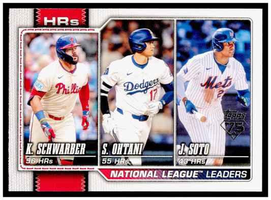 2026 Topps National League Leaders HRs Shohei Ohtani Card #84