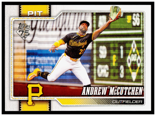 2026 Topps Andrew McCutchen Card Pittsburgh Pirates #131