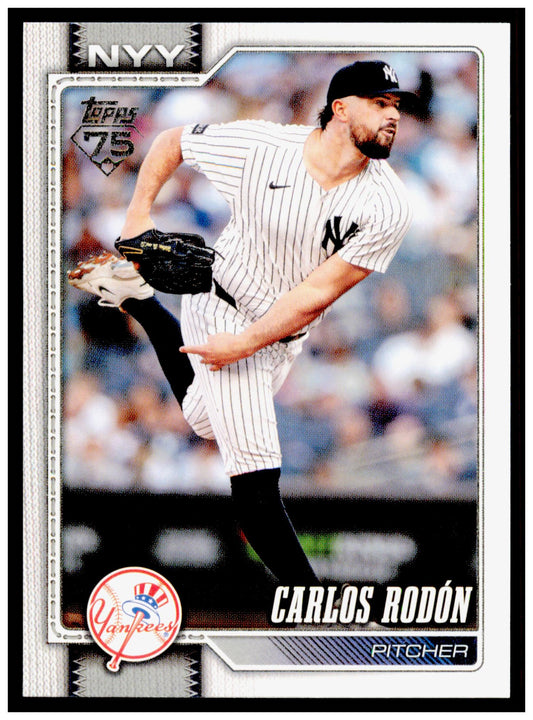 2026 Topps Carlos Rodón Card New York Yankees #82