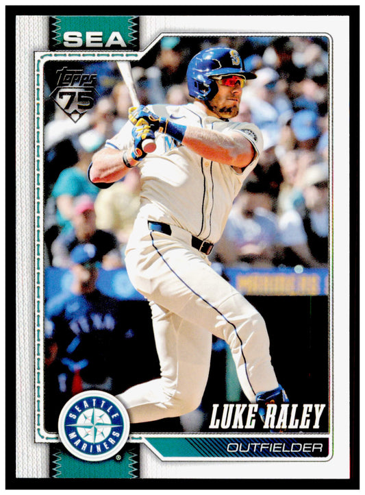 2026 Topps Luke Raley Card Seattle Mariners #142