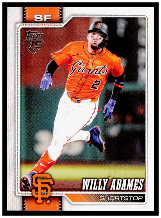2026 Topps Willy Adames Card San Francisco Giants #267