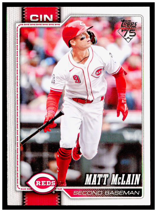 2026 Topps Matt McLain Card Cincinnati Reds #81