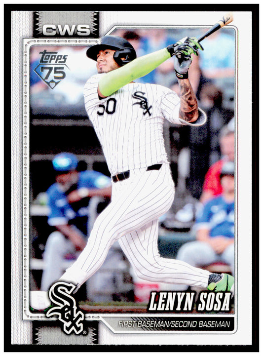 2026 Topps Lenyn Sosa Card Chicago White Sox #56