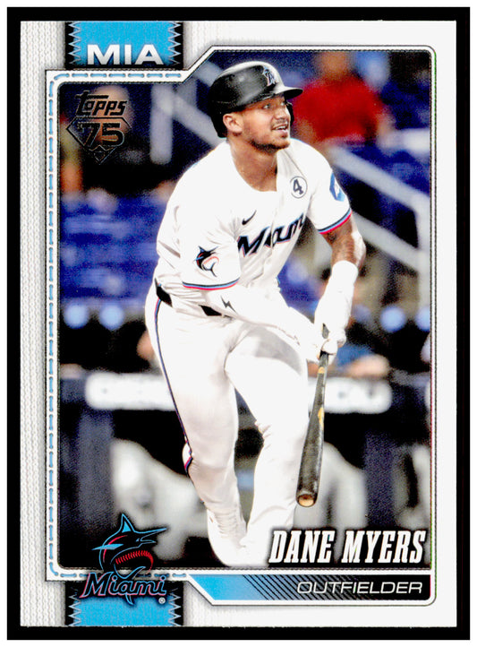 2026 Topps Dane Myers Card Miami Marlins #279