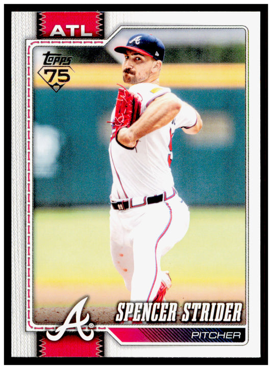 2026 Topps Spencer Strider Card Atlanta Braves #79