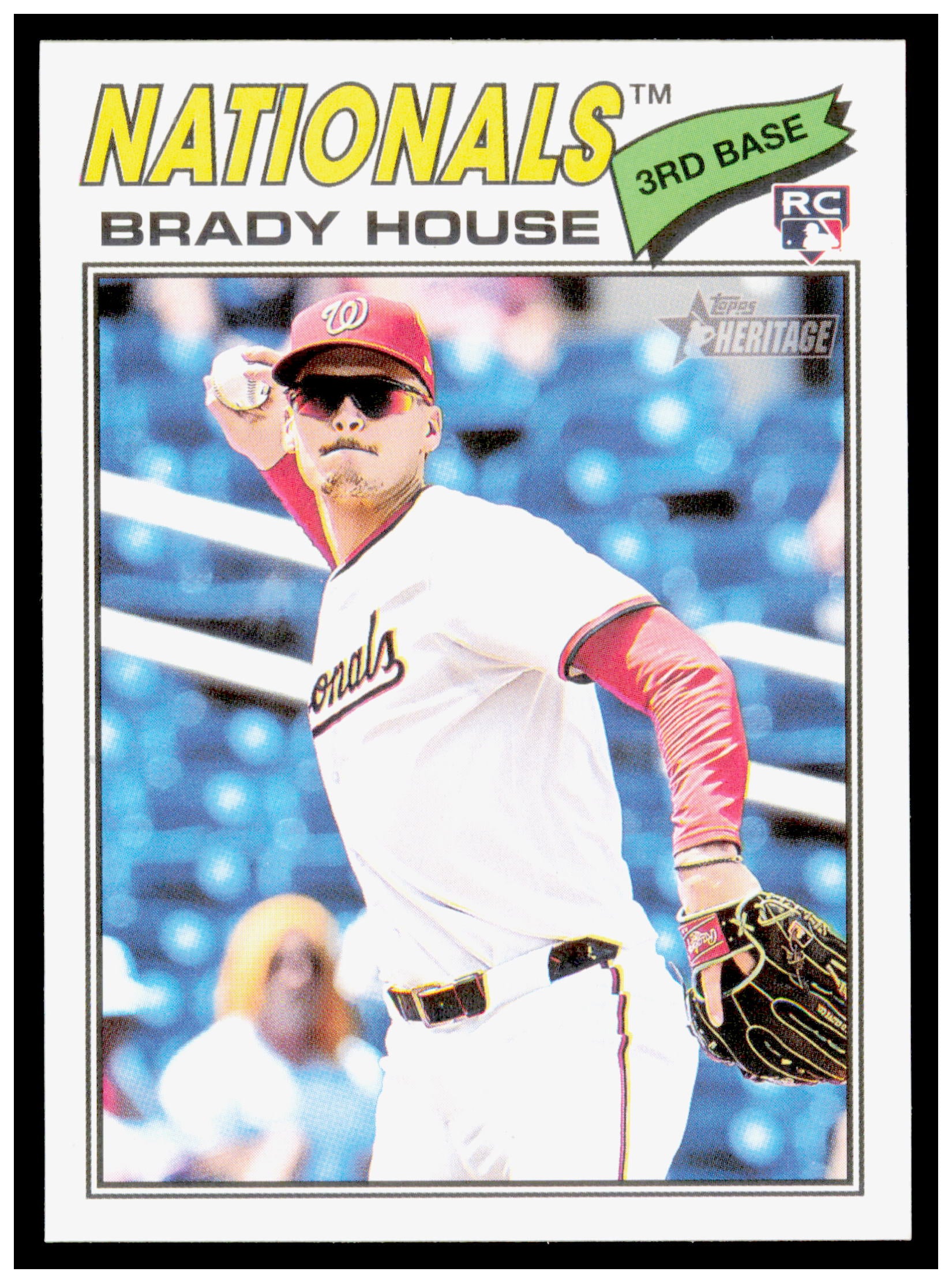 2026 Topps Heritage Brady House Card RC Washington Nationals #153