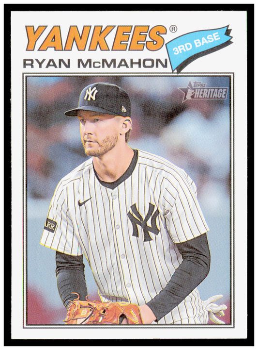2026 Topps Heritage Ryan McMahon Card New York Yankees #381