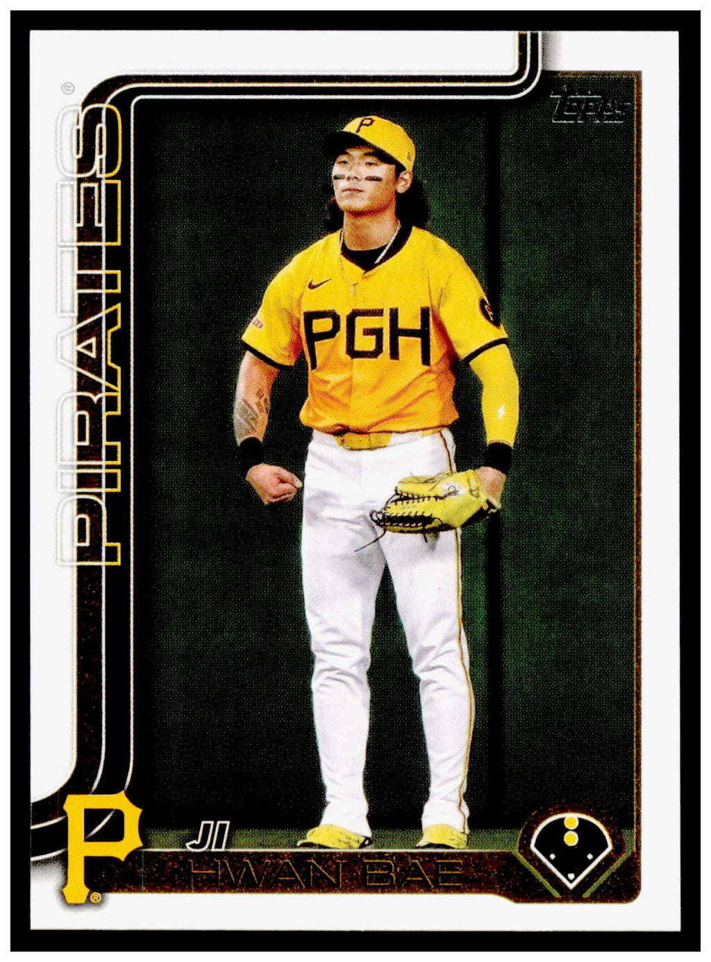 2025 Topps Update Ji Hwan Bae Card Pittsburgh Pirates #US64