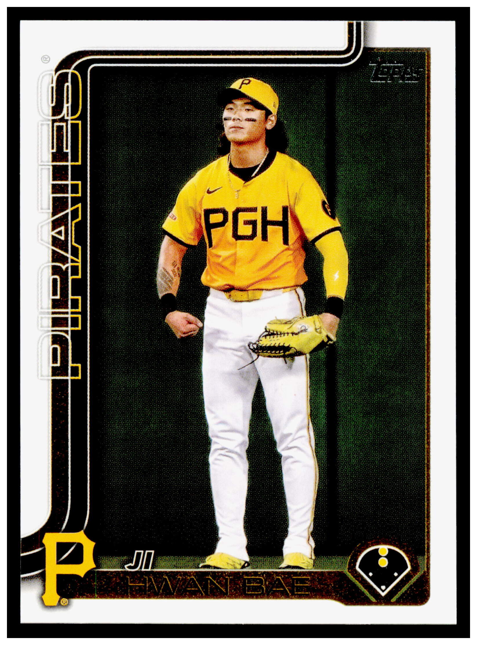 2025 Topps Update Ji Hwan Bae Card Pittsburgh Pirates #US64