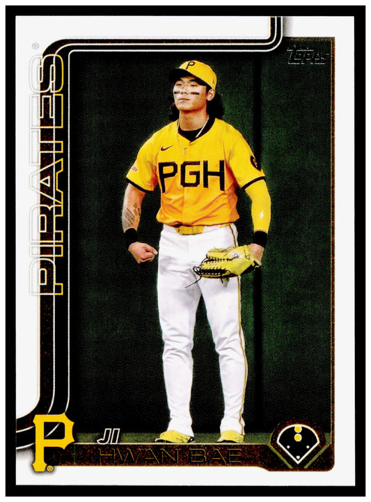 2025 Topps Update Ji Hwan Bae Card Pittsburgh Pirates #US64