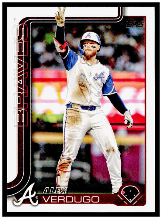 2025 Topps Update Alex Verdugo Card Atlanta Braves #US4