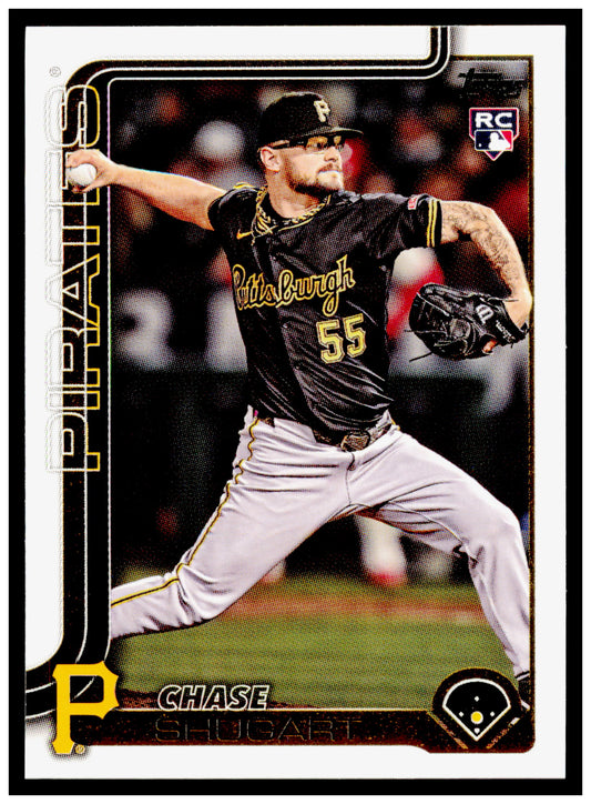 2025 Topps Update Chase Shugart Card RC Pittsburgh Pirates #US47