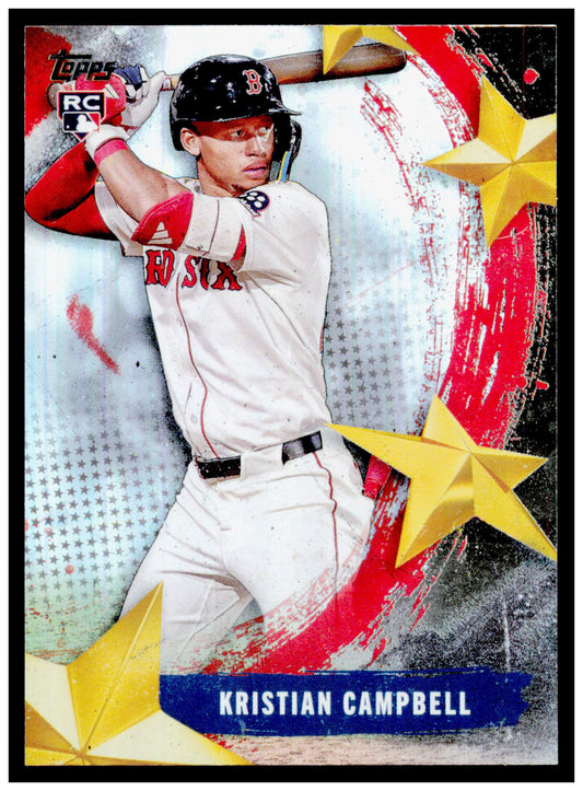 2025 Topps Update Kristian Campbell Card Stars of MLB Boston Red Sox #SMLB-62