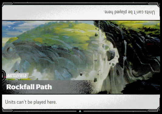 Rockfall Path 216/221 Riftbound Spiritforged League of Legends LoL TCG Card NM