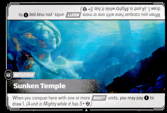 2025 Riftbound TCG Sunken Temple Battlefield Card LoR League of Legends RGI