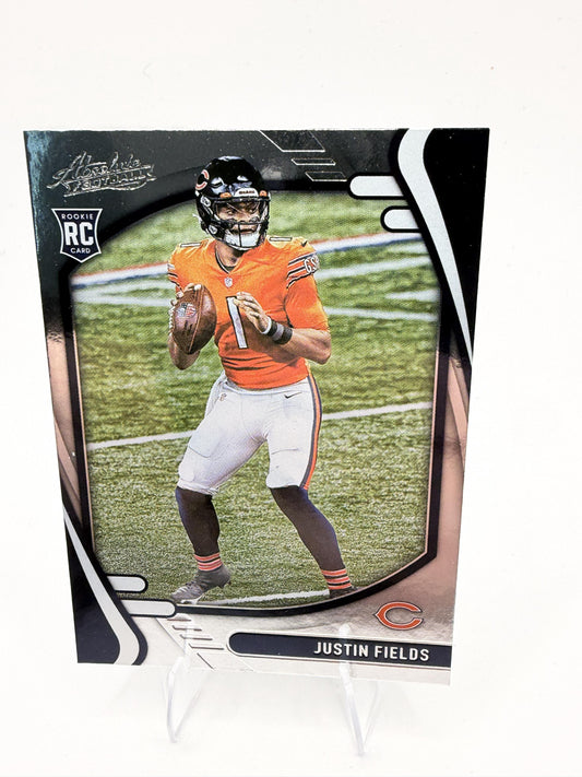 2021 Panini Absolute #108 Justin Fields Rookie Card