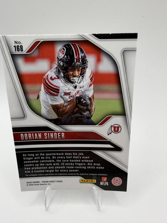 2025 Panini Prizm Draft Picks #168 Dorian Singer