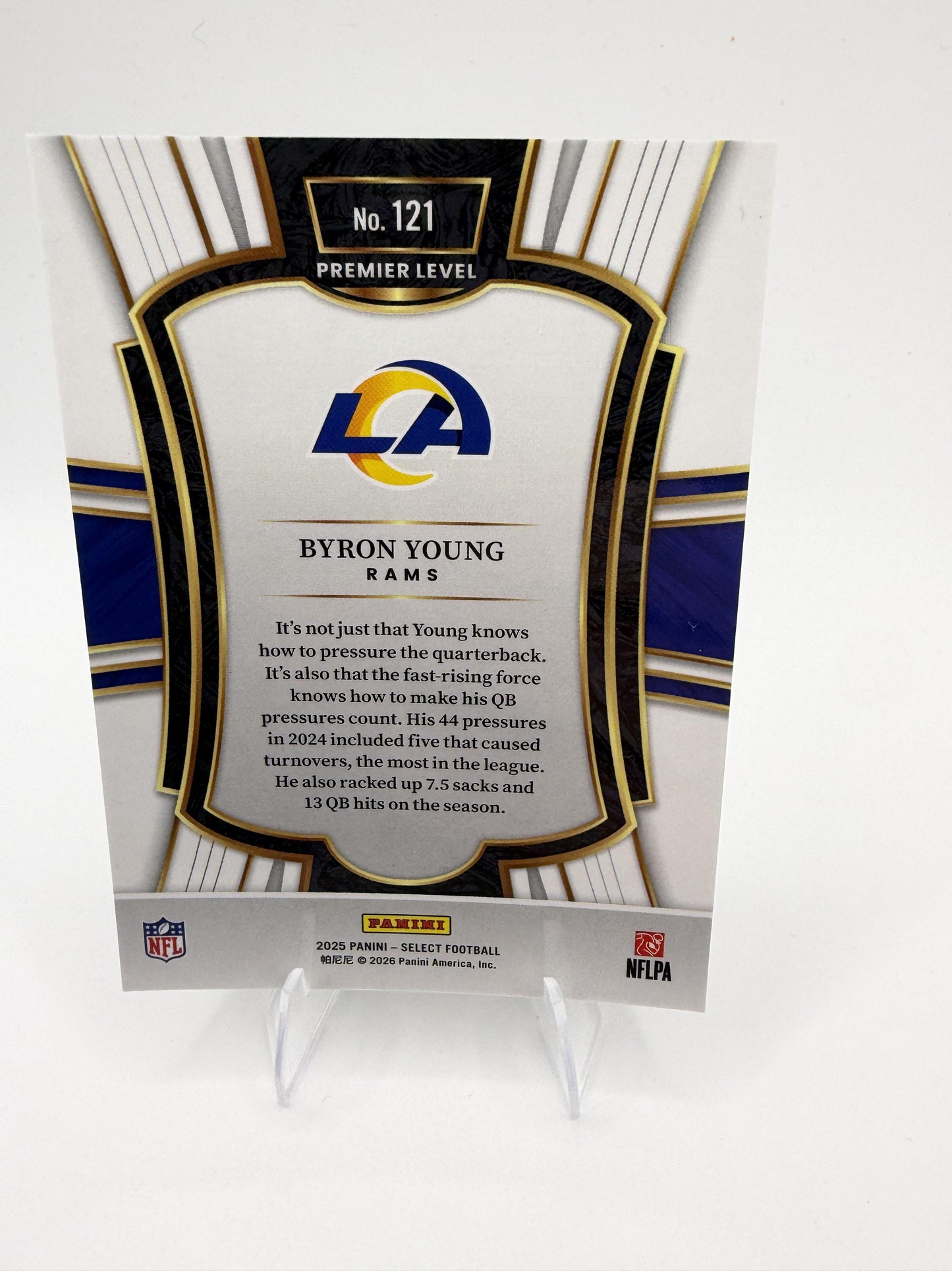 2025 Panini Select #121 Byron Young