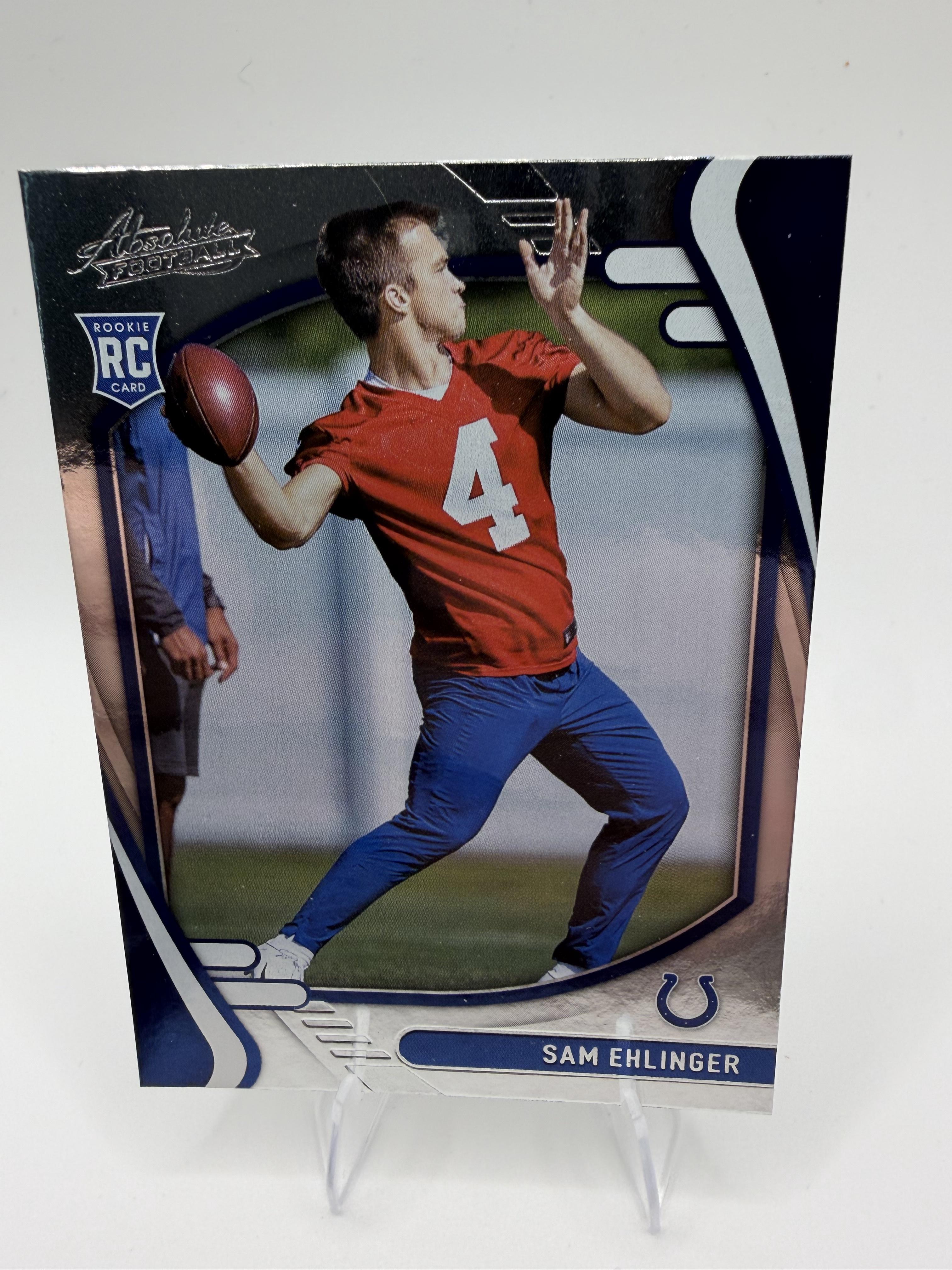 2021 Panini Absolute #179 Sam Ehlinger Rookie Card