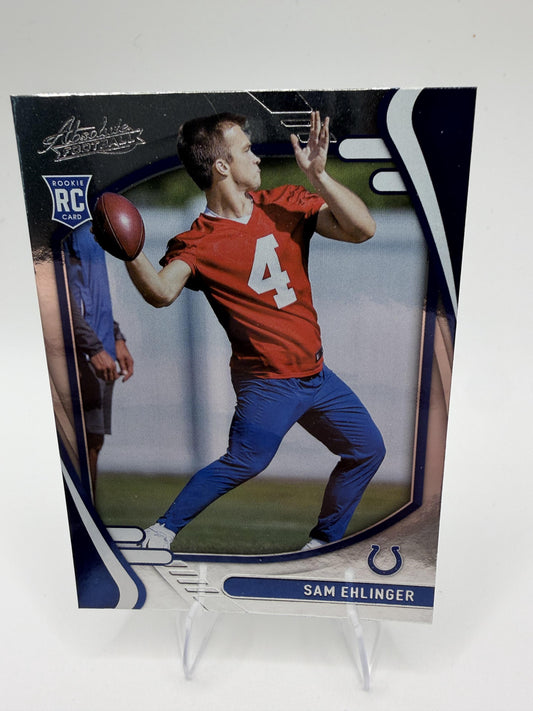 2021 Panini Absolute #179 Sam Ehlinger Rookie Card