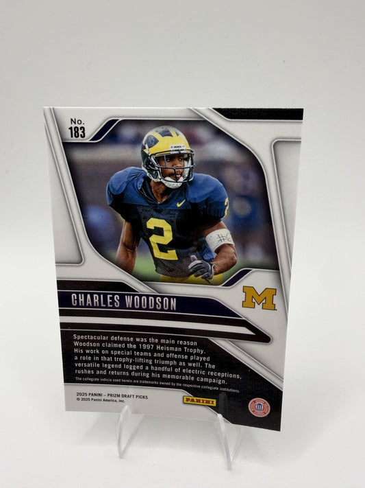 2025 Panini Prizm Draft Picks #183 Charles Woodson