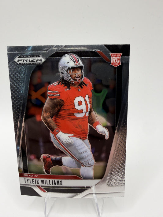 2025 Panini Prizm Draft Picks #82 Tyleik Williams