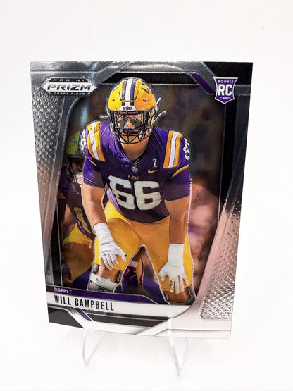 2025 Panini Prizm Draft Picks #54 Will Campbell