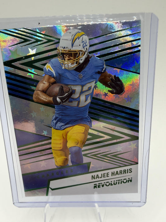 2025 Panini Revolution #97 Najee Harris Blue Astro