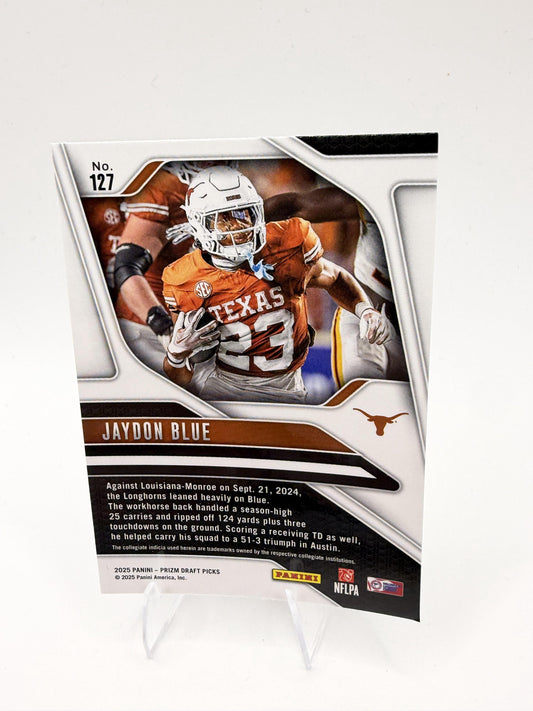 2025 Panini Prizm Draft Picks #127 Jaydon Blue