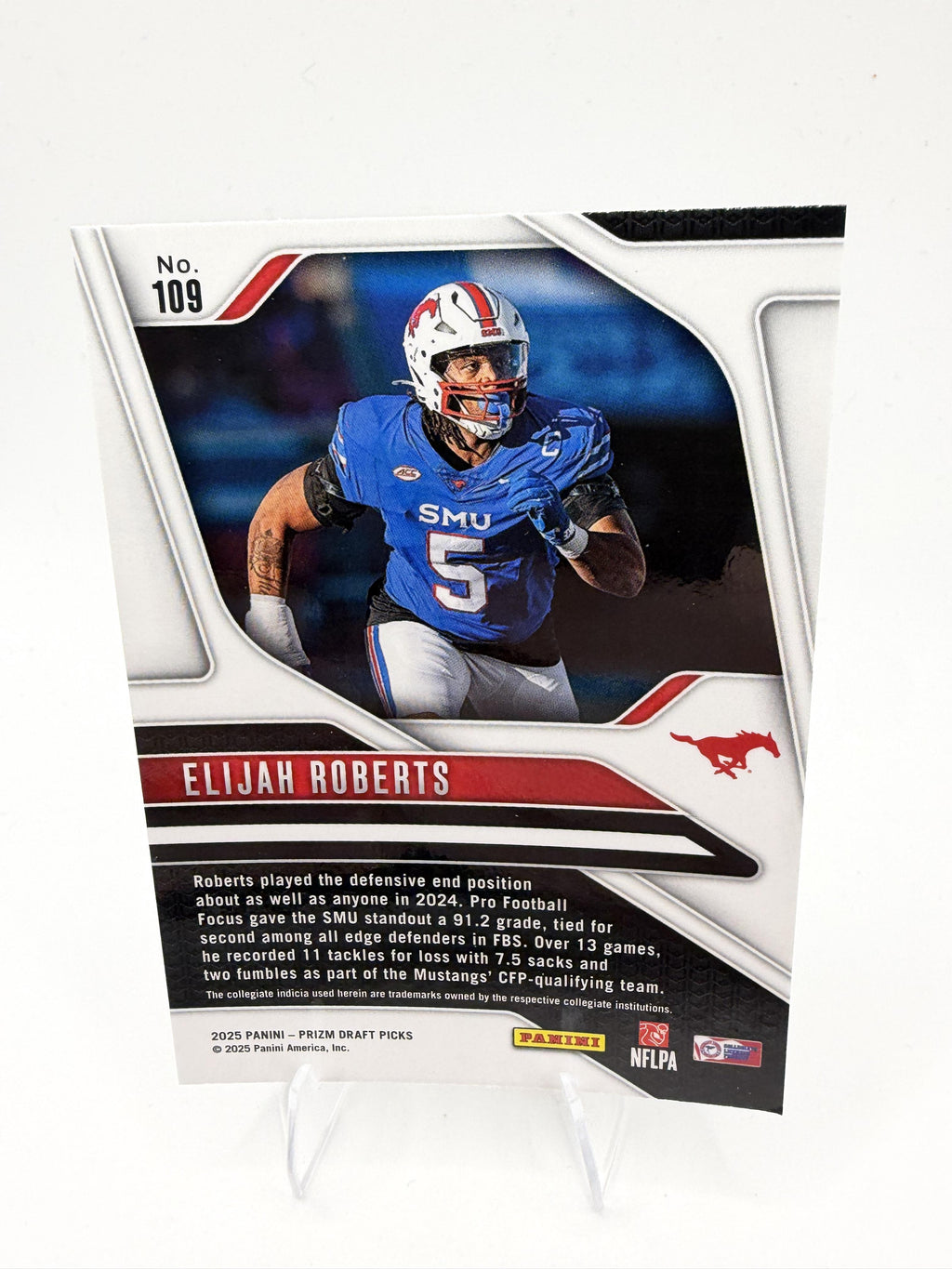 2025 Panini Prizm Draft Picks #109 Elijah Roberts