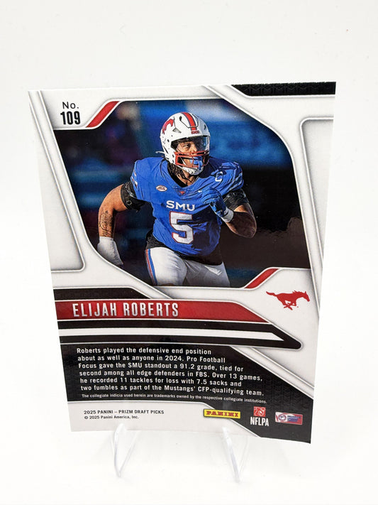 2025 Panini Prizm Draft Picks #109 Elijah Roberts
