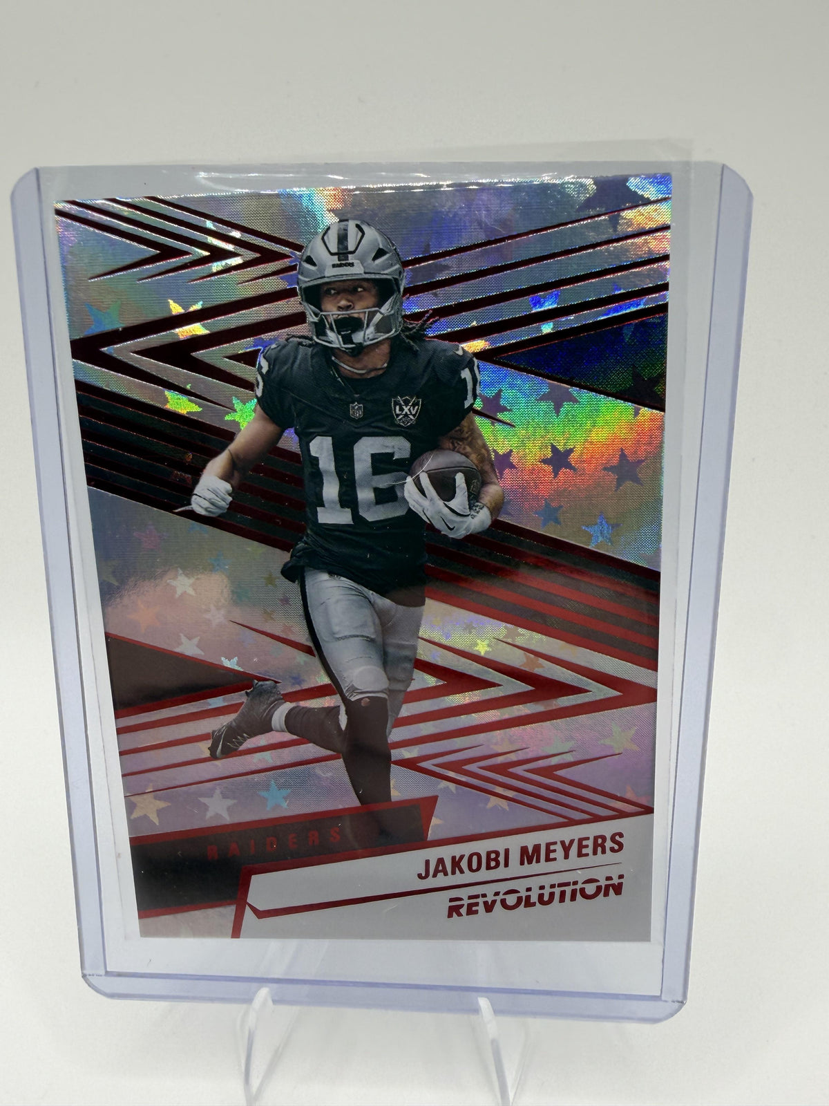 2025 Panini Revolution Jakobi Meyers Astro Parallel #111 Raiders