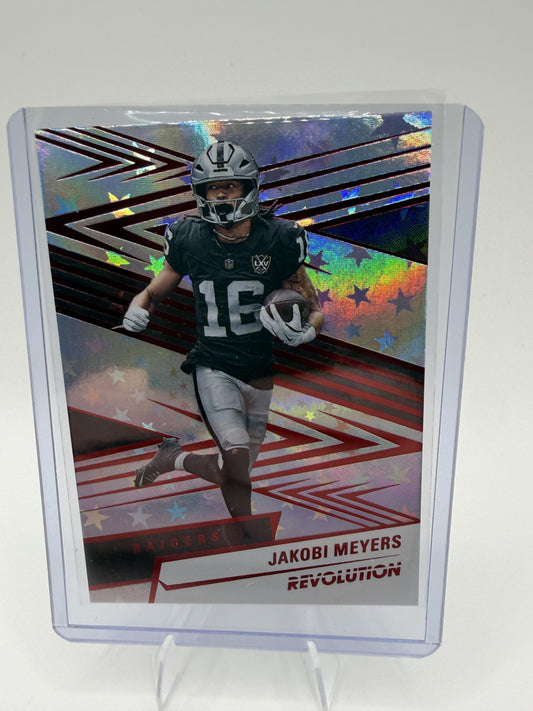 2025 Panini Revolution Jakobi Meyers Astro Parallel #111 Raiders