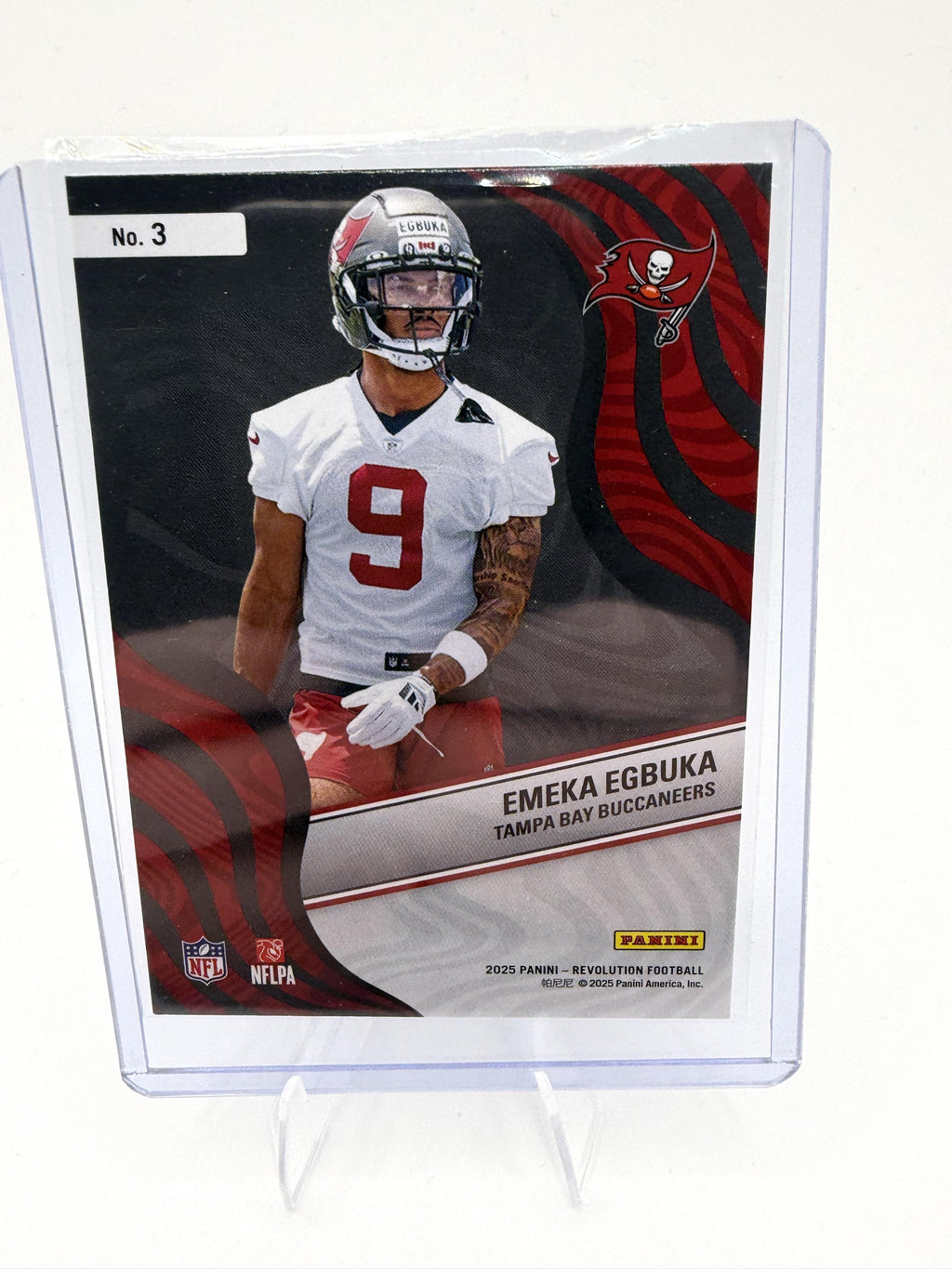 2025 Panini Revolution #3 Emeka Egbuka New Wave