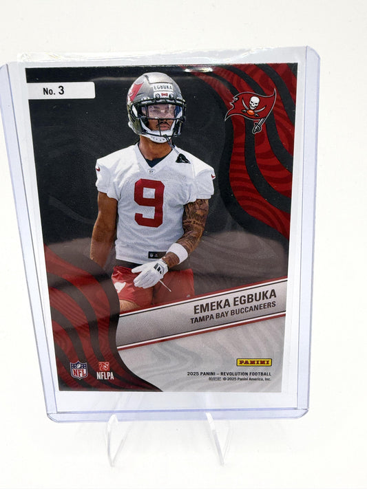 2025 Panini Revolution #3 Emeka Egbuka New Wave