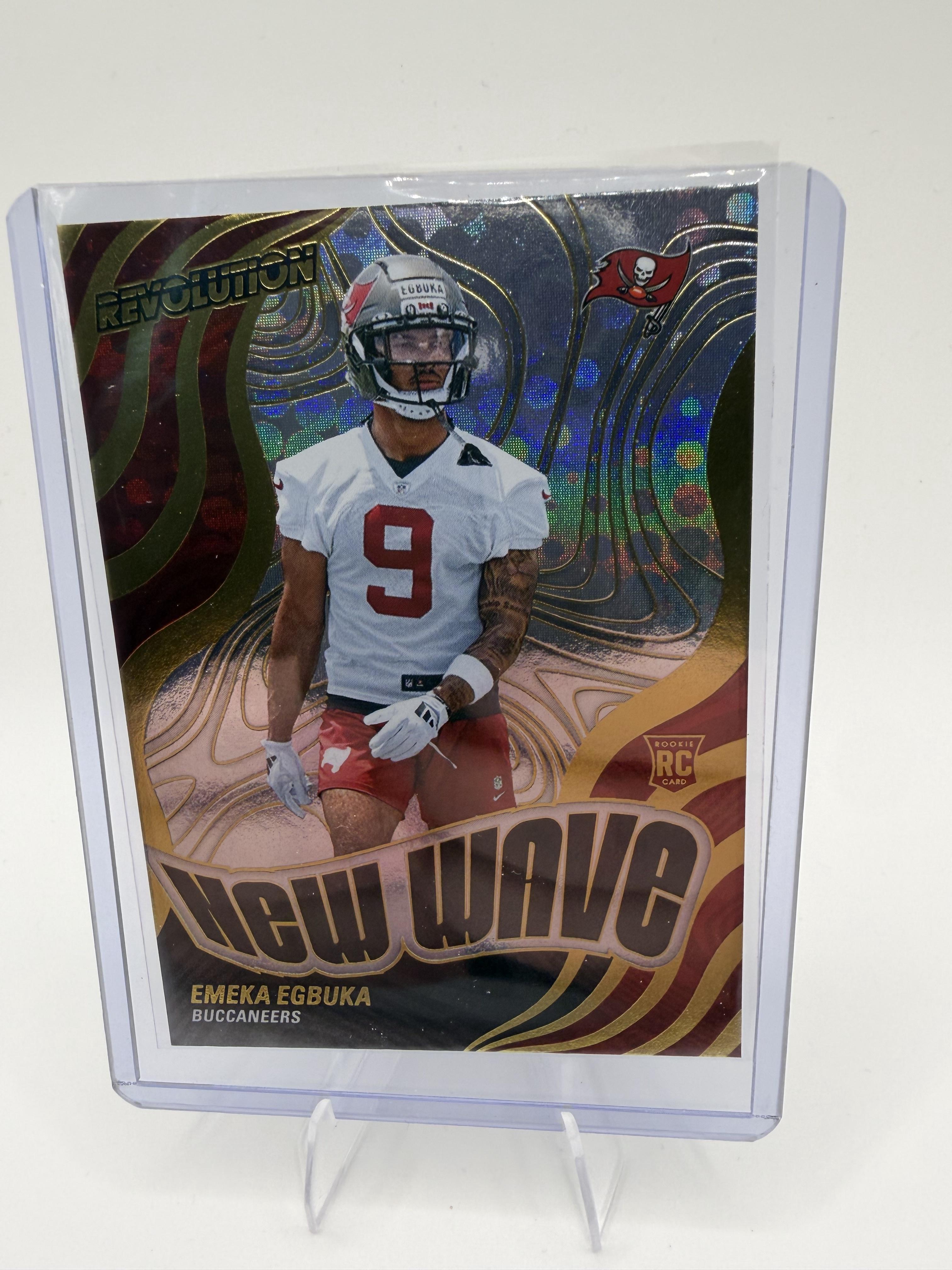 2025 Panini Revolution #3 Emeka Egbuka New Wave