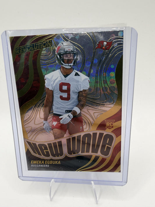2025 Panini Revolution #3 Emeka Egbuka New Wave
