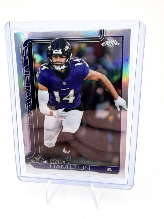 2025 Topps Chrome #29 Kyle Hamilton Refractor