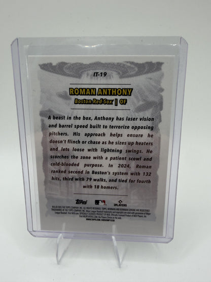 2025 Bowman Chrome #IT-19 Roman Anthony It Came To The League