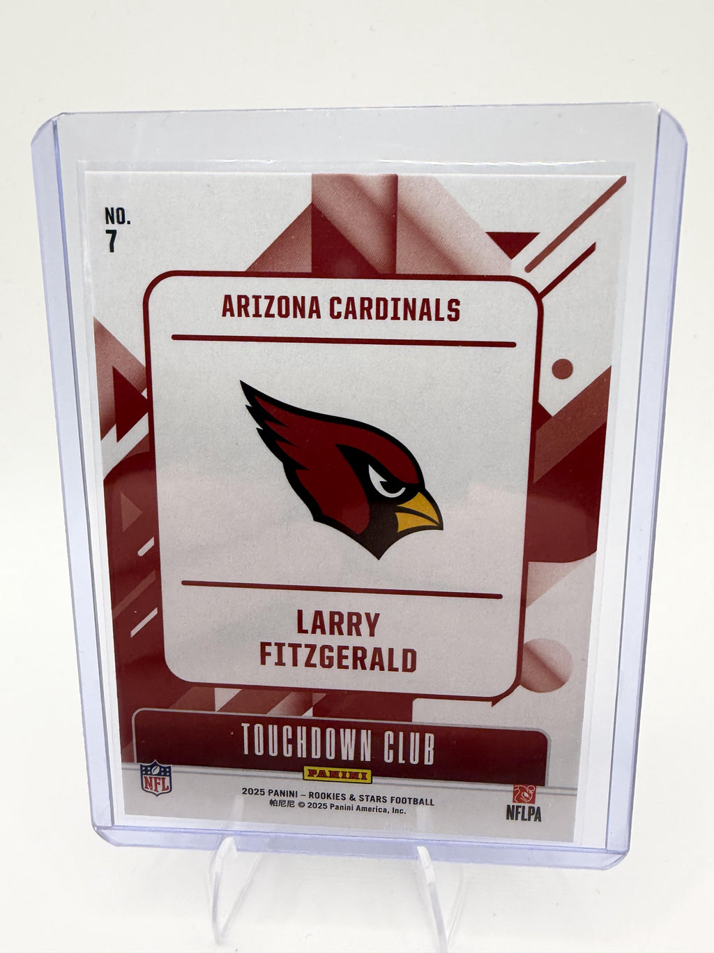 2025 Panini Rookies & Stars #7 Larry Fitzgerald Touchdown Club