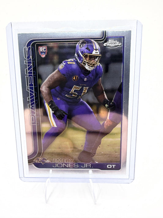 2025 Topps Chrome #386 Emery Jones Jr.