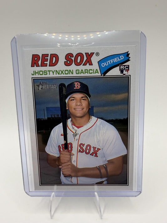 2026 Topps Heritage #112 Jhostynxon Garcia Chrome