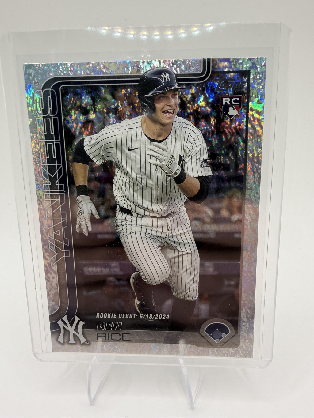 2025 Topps Update #US25 Ben Rice Holo Foil
