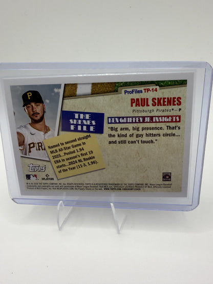 2026 Topps #TP-14 Paul Skenes Topps Profiles