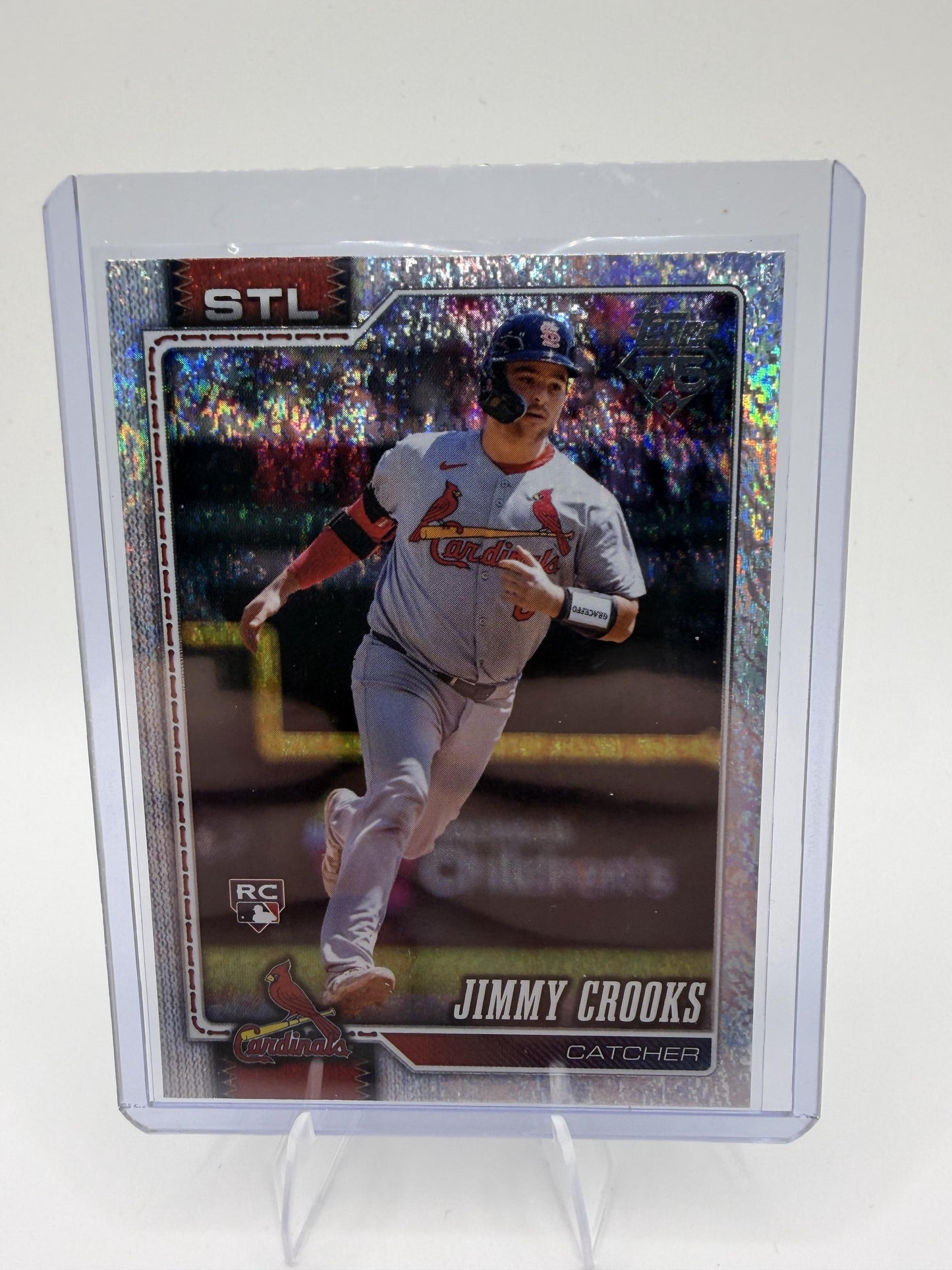 2026 Topps #73 Jimmy Crooks Holo Foil
