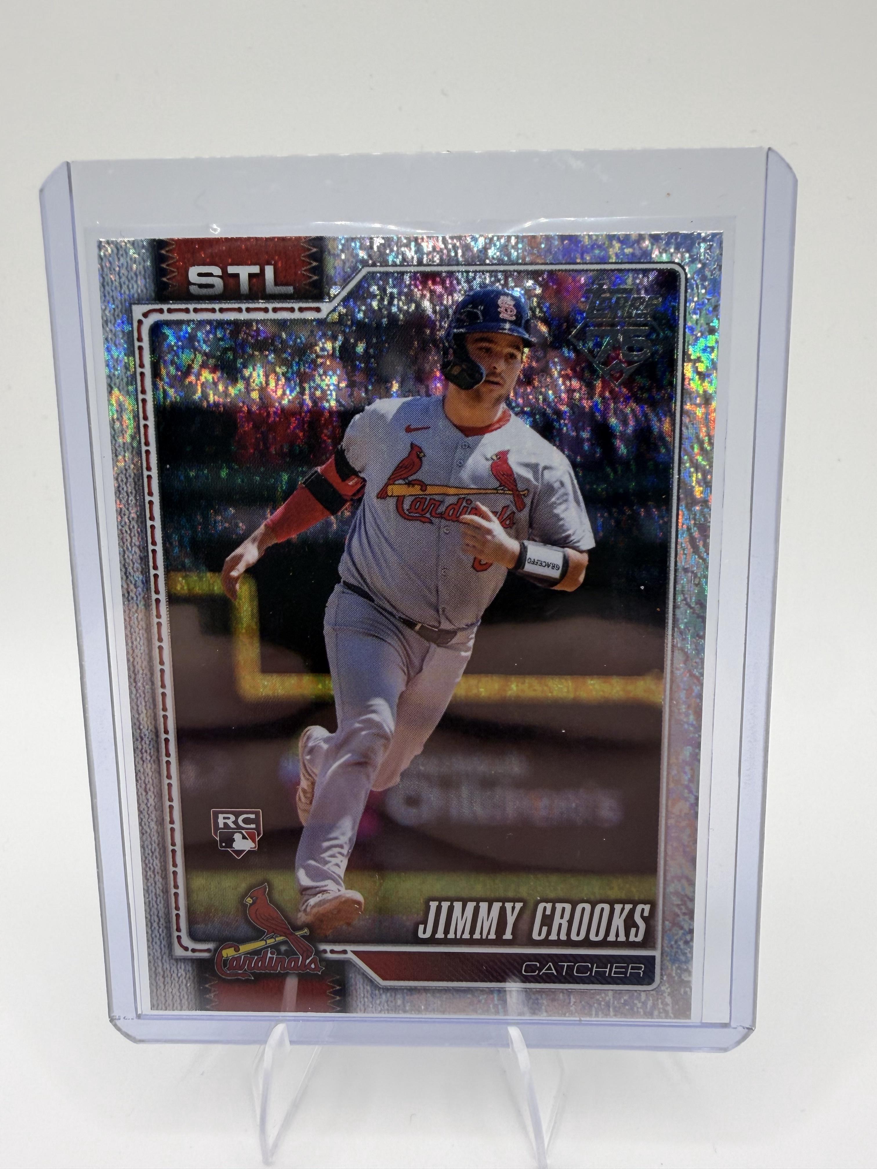 2026 Topps #73 Jimmy Crooks Holo Foil