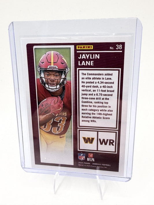 2025 Donruss #38 Jaylin Lane The Rookies